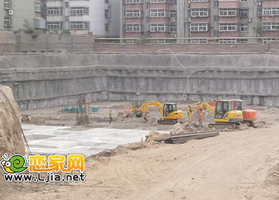 新城國際東側(cè)工程進度