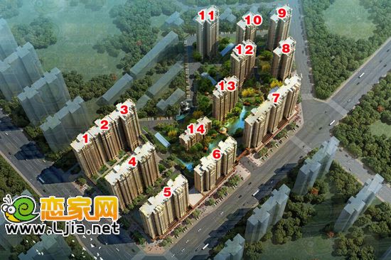 上都名苑鳥瞰圖