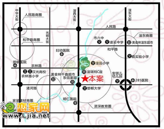 天悅名苑區(qū)位效果圖