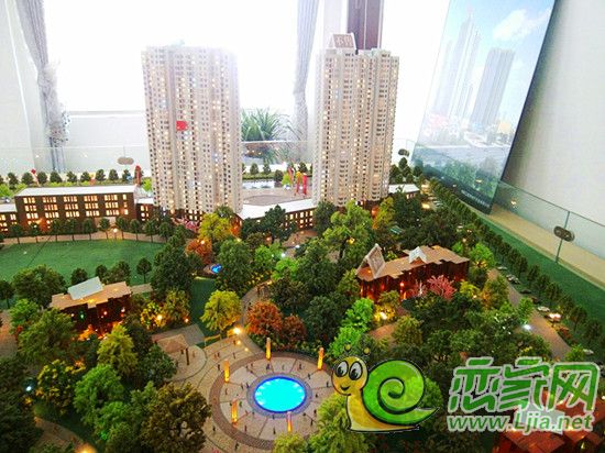 小區(qū)沙盤展示
