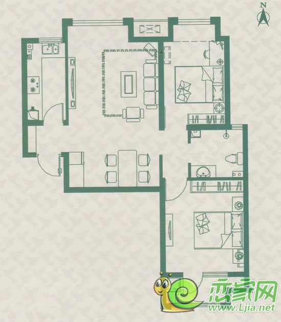 阿爾卡迪亞陽(yáng)光苑戶(hù)型圖