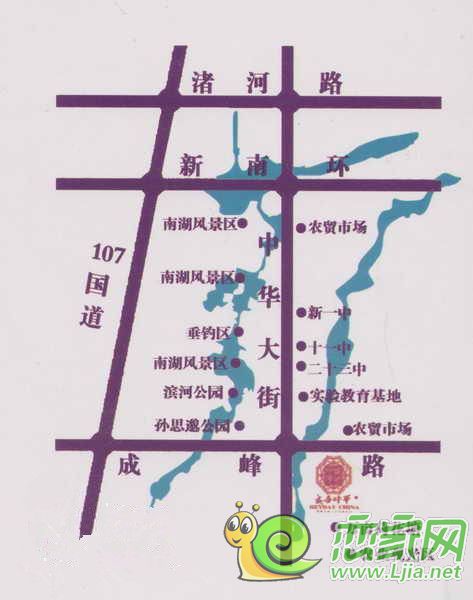 盛世中華走向圖