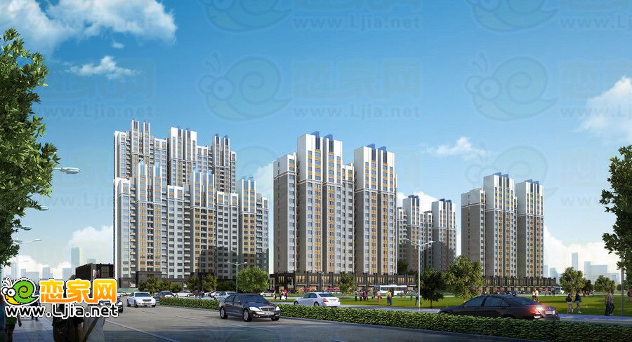 現(xiàn)代華府效果圖