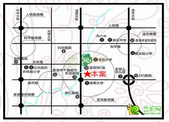 天悅名苑區(qū)位圖