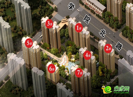 阿爾卡迪亞陽(yáng)光苑鳥(niǎo)瞰圖