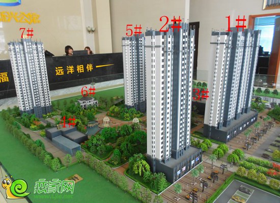 遠洋·新興公館樓棟區(qū)位圖