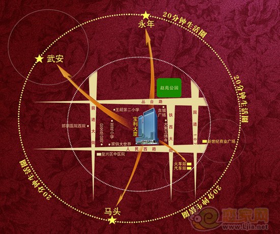寶利大廈項(xiàng)目區(qū)位圖