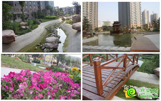 鴻基行政公館園林景觀實景