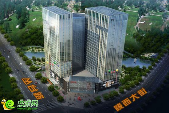 金恒基·鹿城國際項(xiàng)目鳥瞰圖
