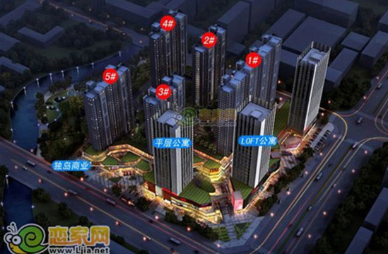 旺角花園效果圖