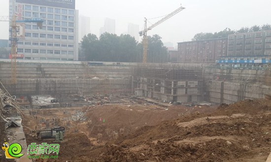 融通國(guó)際大廈施工實(shí)景圖