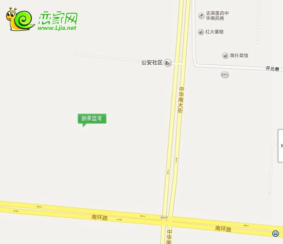 頤景藍(lán)灣路線圖