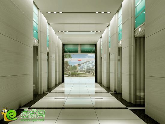 誠(chéng)信大廈電梯間
