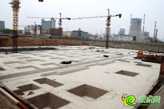 盛瑞華庭施工現(xiàn)場(chǎng)