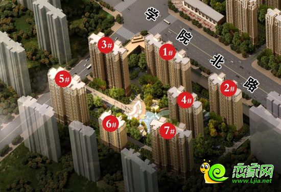 阿爾卡迪亞陽光苑鳥瞰圖