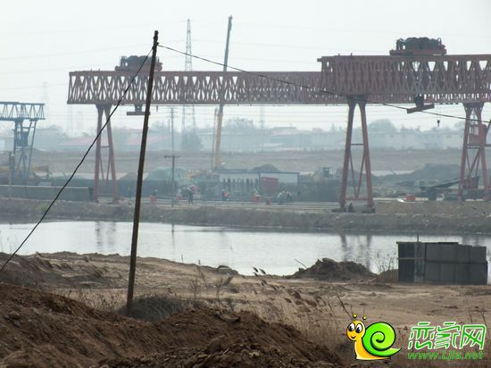 正在施工中的東環(huán)路南延工程