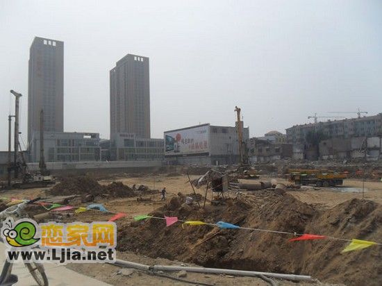 稽山御府天地工地現(xiàn)場(chǎng)