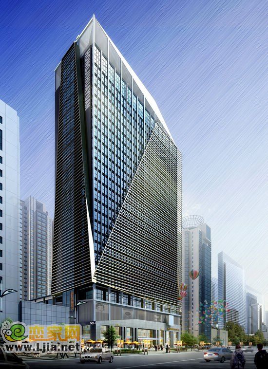 鴻基國際商務中心效果圖