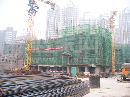 楓丹白露施工現(xiàn)場(chǎng)（2011.8.13）