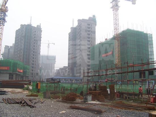 楓丹白露施工現(xiàn)場(chǎng)（2011.8.13）