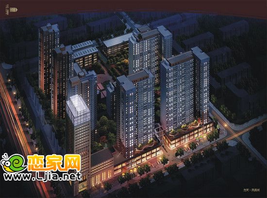 力天鳳凰城效果圖