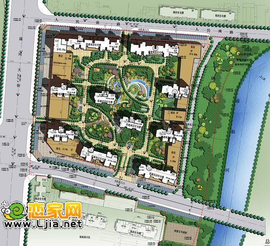 叢臺(tái)花園規(guī)劃公示圖