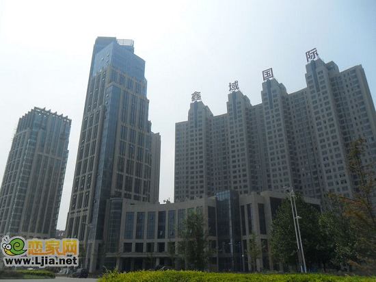 鑫域國際小區(qū)實景圖
