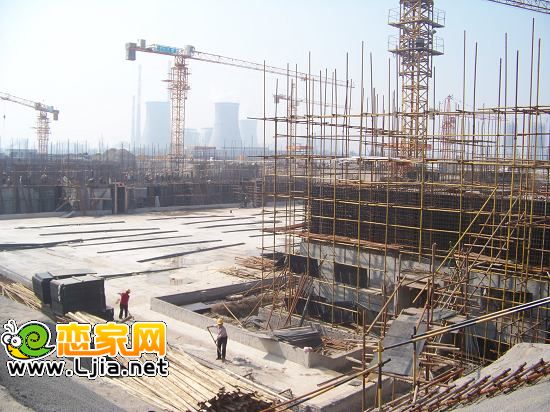 左岸楓橋工地圖