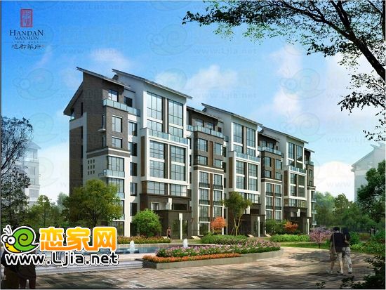 趙都華府多層效果圖
