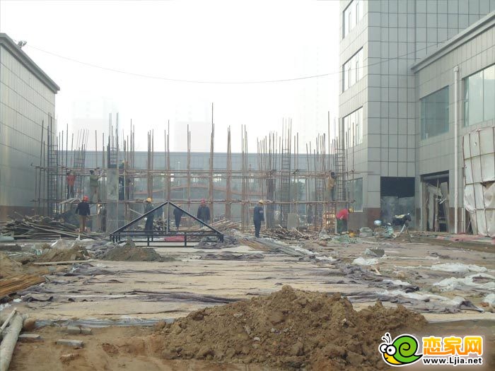 香蘭雅居施工現(xiàn)場