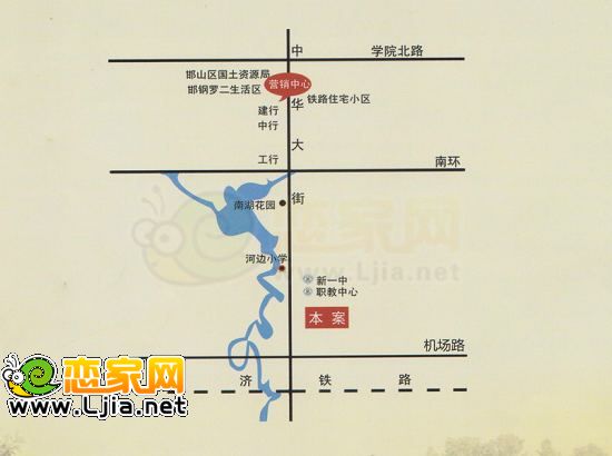 四合上院區(qū)位圖