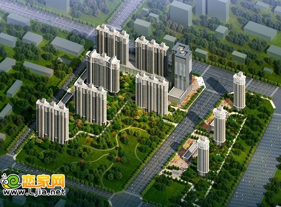 現(xiàn)代奧城效果圖