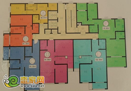 鉑玥中心住宅戶型