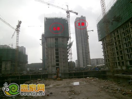 力天鳳凰城1#2#6# 已經(jīng)封頂