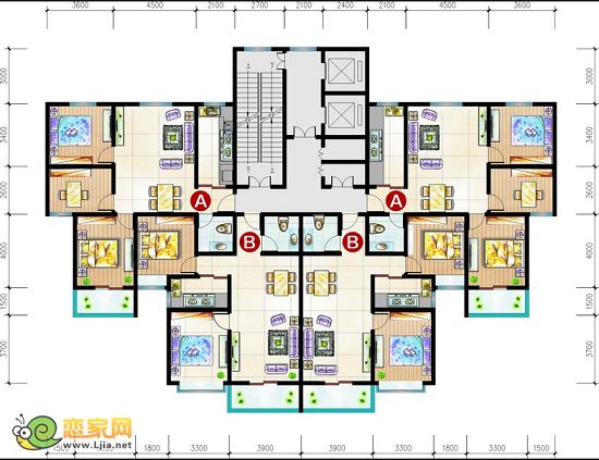 水岸春天A B戶型