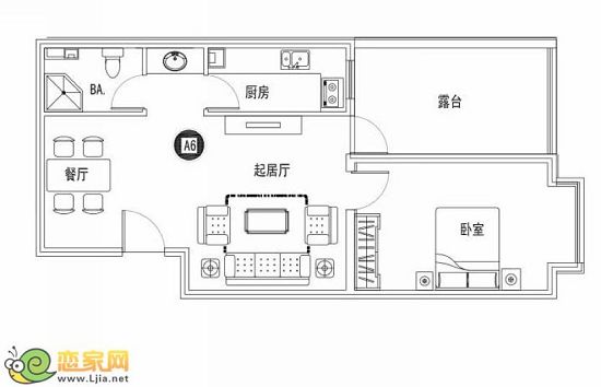 東信華府戶型 建筑面積：78.94㎡