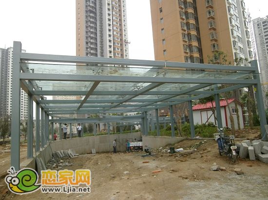 趙都新城尚和園：小區(qū)車庫即將完工 