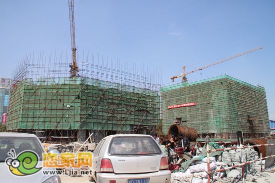天悅名苑商務(wù)樓工程進(jìn)度：出地面6層