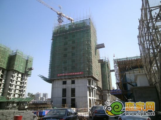 天悅名苑住宅2#工程進(jìn)度：出地面14層