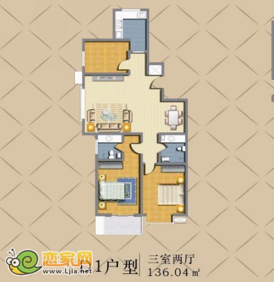 天悅名苑經(jīng)典戶型賞析