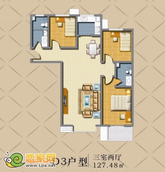 天悅名苑經(jīng)典戶型賞析