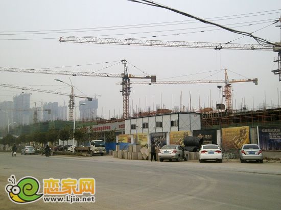 上都名苑工程進(jìn)度：出地面2層