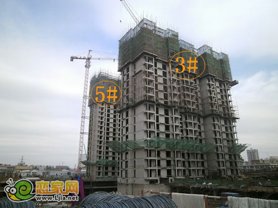 天悅名苑3#5#工程進(jìn)度