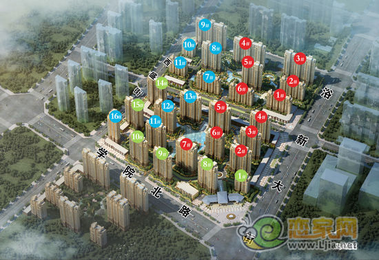 榮盛阿爾卡迪亞效果圖