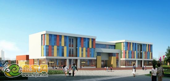 邯鄲市一幼美的城幼兒園效果圖