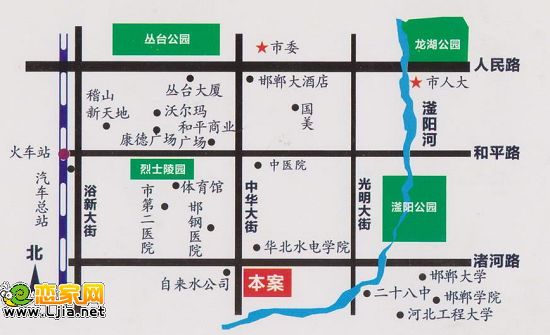 金業(yè)國際大廈區(qū)位圖