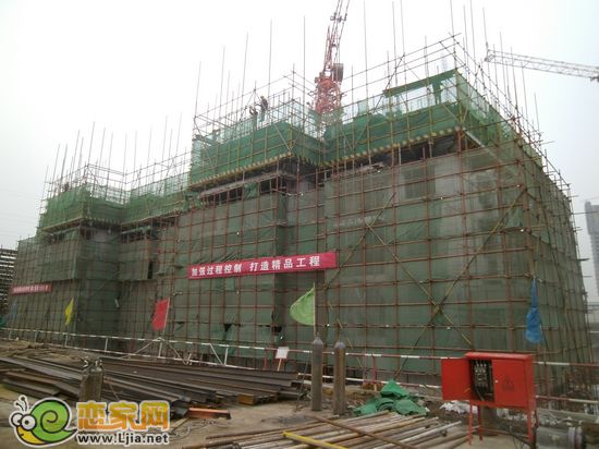 現(xiàn)代海棠灣6#樓工程進度