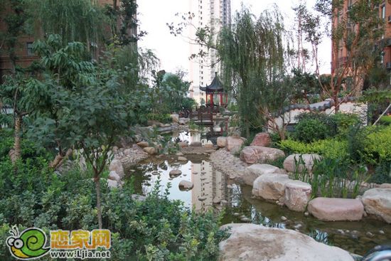 阿爾卡迪亞碧水灣一期景觀實拍