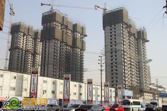 天悅名苑高層住宅工程進(jìn)度