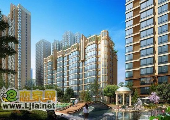 上都名苑小區(qū)景觀效果圖